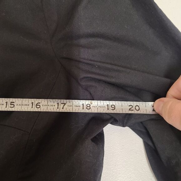 Willi Smith Black Pemplum Blazer Size Large - Picture 7 of 8